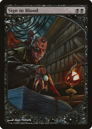 Sign in Blood [Magic Player Rewards 2010] | Jack's On Queen