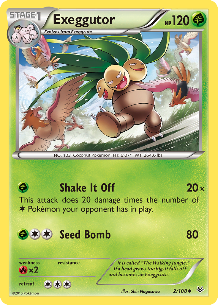 Exeggutor (2/108) [XY: Roaring Skies] | Jack's On Queen