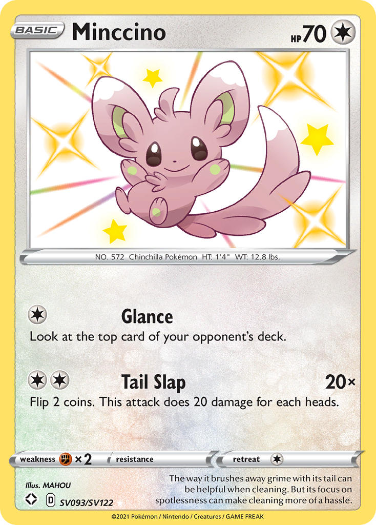 Minccino (SV093/SV122) [Sword & Shield: Shining Fates] | Jack's On Queen