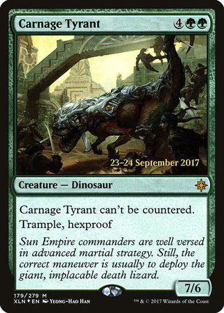 Carnage Tyrant [Ixalan Promos] | Jack's On Queen