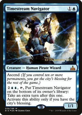 Timestream Navigator [Rivals of Ixalan Promos] | Jack's On Queen