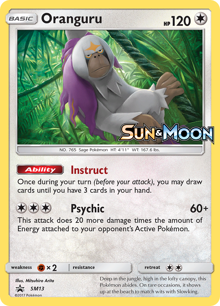 Oranguru (SM13) [Sun & Moon: Black Star Promos] | Jack's On Queen