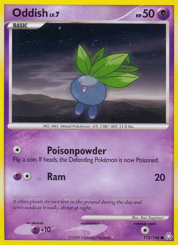 Oddish (112/146) [Diamond & Pearl: Legends Awakened] | Jack's On Queen