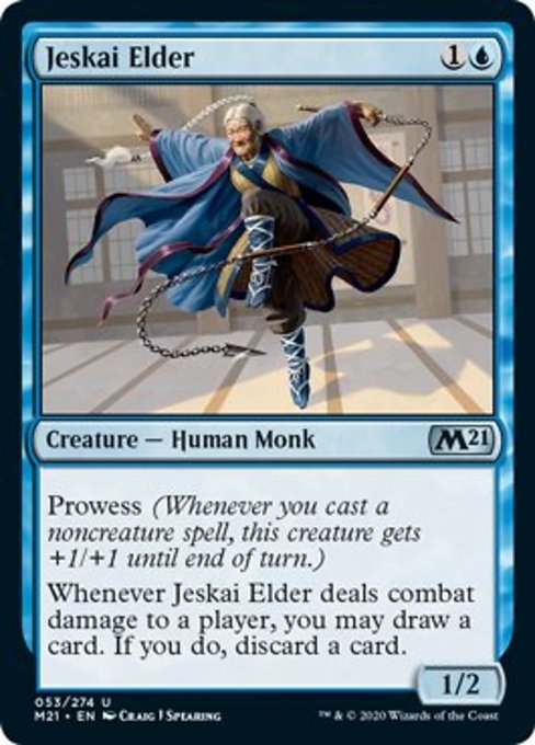 Jeskai Elder [Core Set 2021] | Jack's On Queen