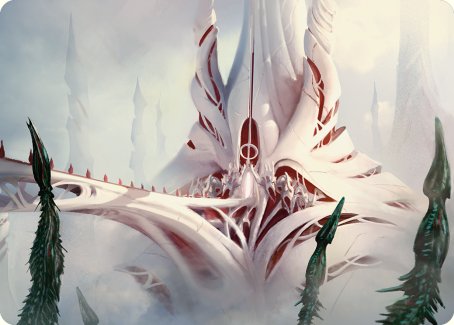The Fair Basilica Art Card [Phyrexia: All Will Be One Art Series] | Jack's On Queen