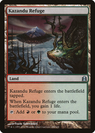 Kazandu Refuge [Commander 2011] | Jack's On Queen