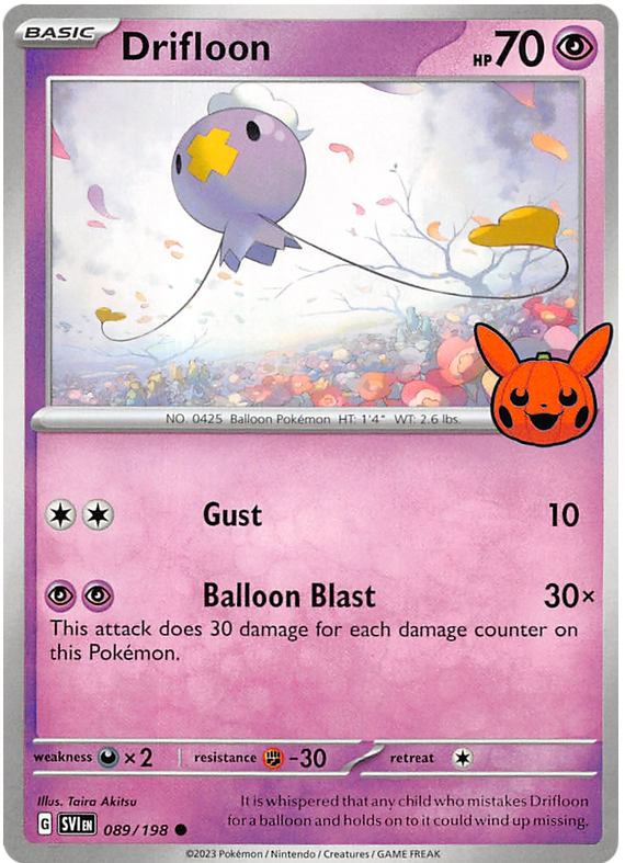 Drifloon (089/198) [Trick or Trade 2023] | Jack's On Queen