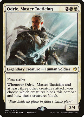 Odric, Master Tactician [Archenemy: Nicol Bolas] | Jack's On Queen