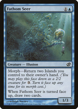 Fathom Seer [Duel Decks: Jace vs. Chandra] | Jack's On Queen