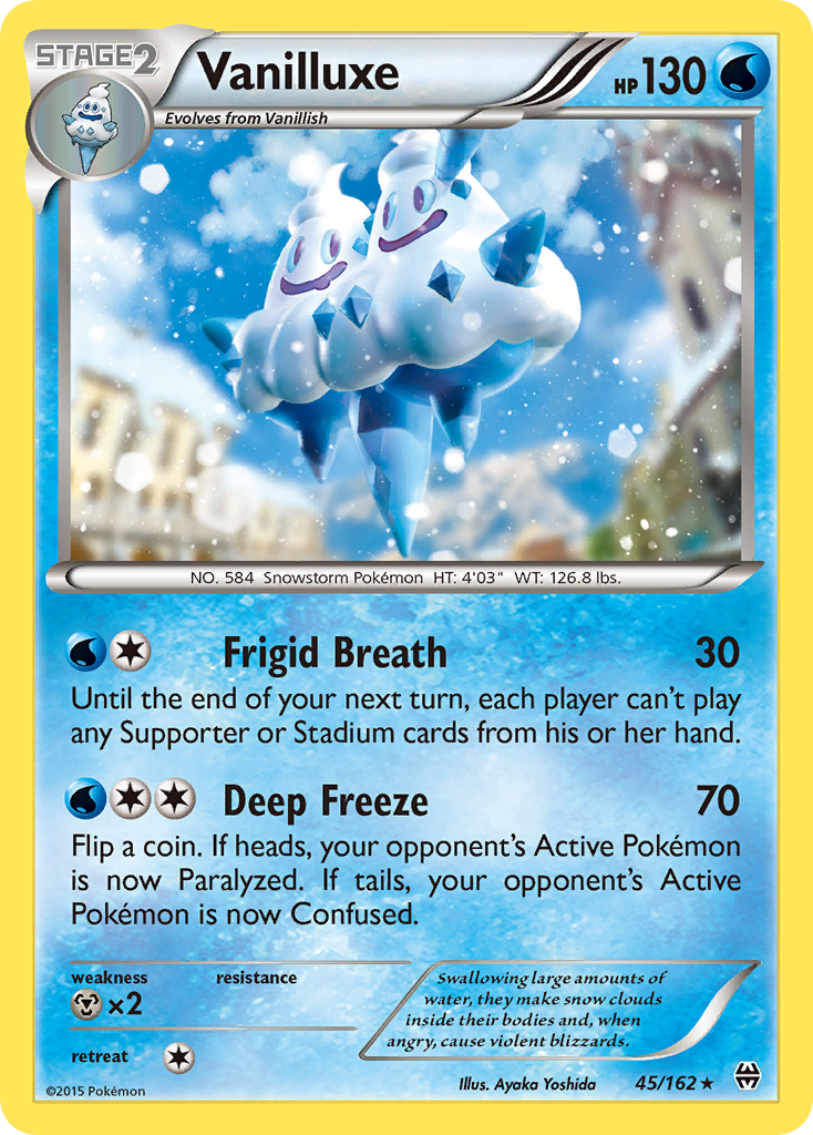 Vanilluxe (45/162) [XY: BREAKthrough] | Jack's On Queen