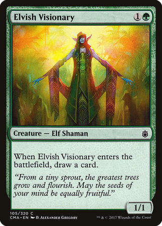 Elvish Visionary [Commander Anthology] | Jack's On Queen