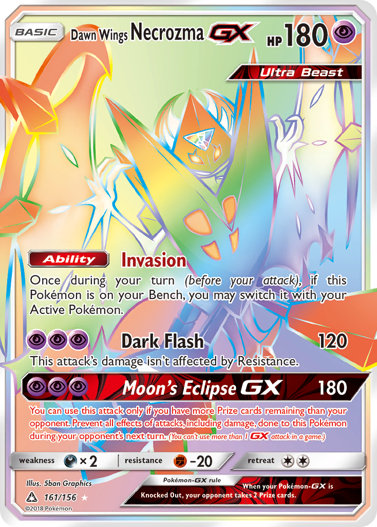 Dawn Wings Necrozma GX (161/156) [Sun & Moon: Ultra Prism] | Jack's On Queen