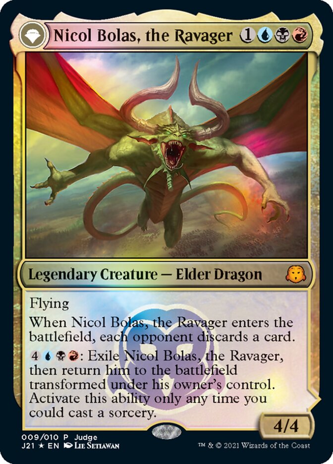 Nicol Bolas, the Ravager [Judge Gift Cards 2021] | Jack's On Queen