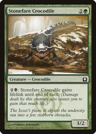 Stonefare Crocodile [Return to Ravnica] | Jack's On Queen