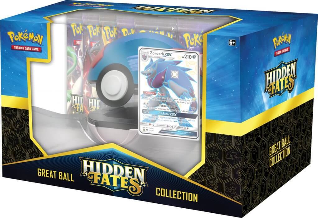 Hidden Fates - Great Ball Collection (Shiny Zoroark GX) | Jack's On Queen