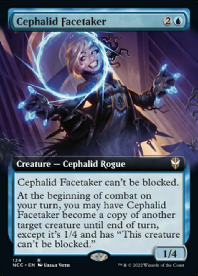 Cephalid Facetaker (Extended Art) [Streets of New Capenna Commander] | Jack's On Queen