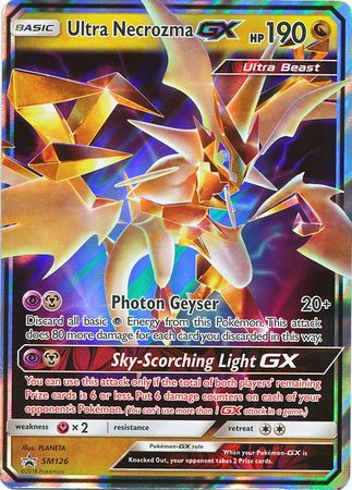 Ultra Necrozma GX (SM126) (Jumbo Card) [Sun & Moon: Black Star Promos] | Jack's On Queen