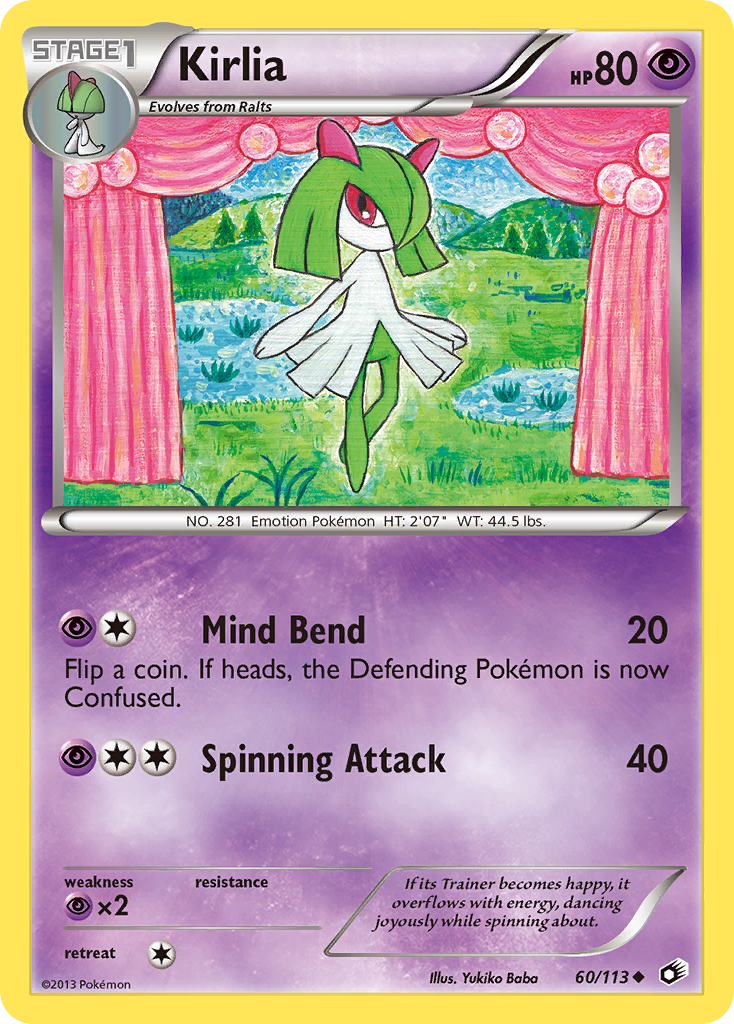 Kirlia (60/113) [Black & White: Legendary Treasures] | Jack's On Queen