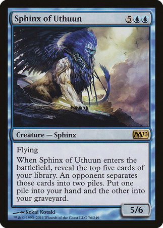 Sphinx of Uthuun [Magic 2012] | Jack's On Queen