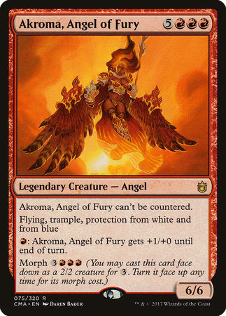 Akroma, Angel of Fury [Commander Anthology] | Jack's On Queen