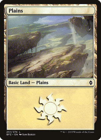 Plains (251) [Battle for Zendikar] | Jack's On Queen