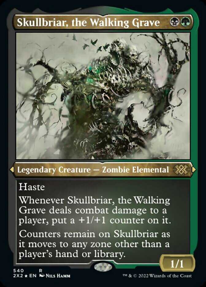 Skullbriar, the Walking Grave (Foil Etched) [Double Masters 2022] | Jack's On Queen