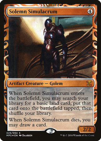 Solemn Simulacrum [Kaladesh Inventions] | Jack's On Queen