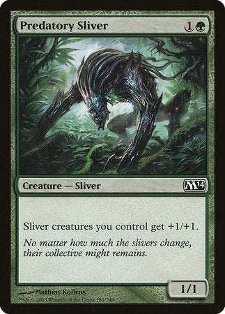 Predatory Sliver [Magic 2014] | Jack's On Queen