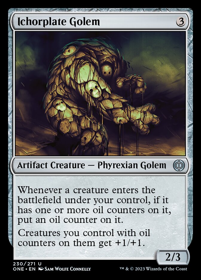 Ichorplate Golem [Phyrexia: All Will Be One] | Jack's On Queen