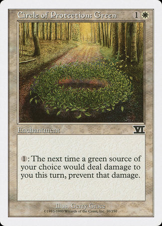 Circle of Protection: Green [Classic Sixth Edition] | Jack's On Queen