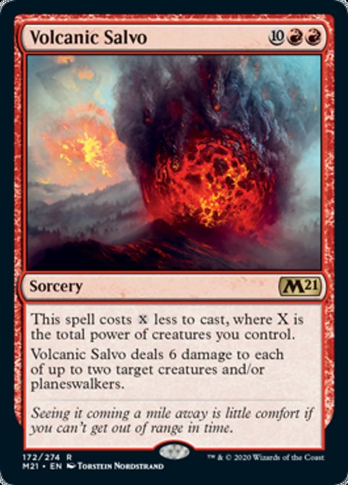 Volcanic Salvo [Core Set 2021] | Jack's On Queen