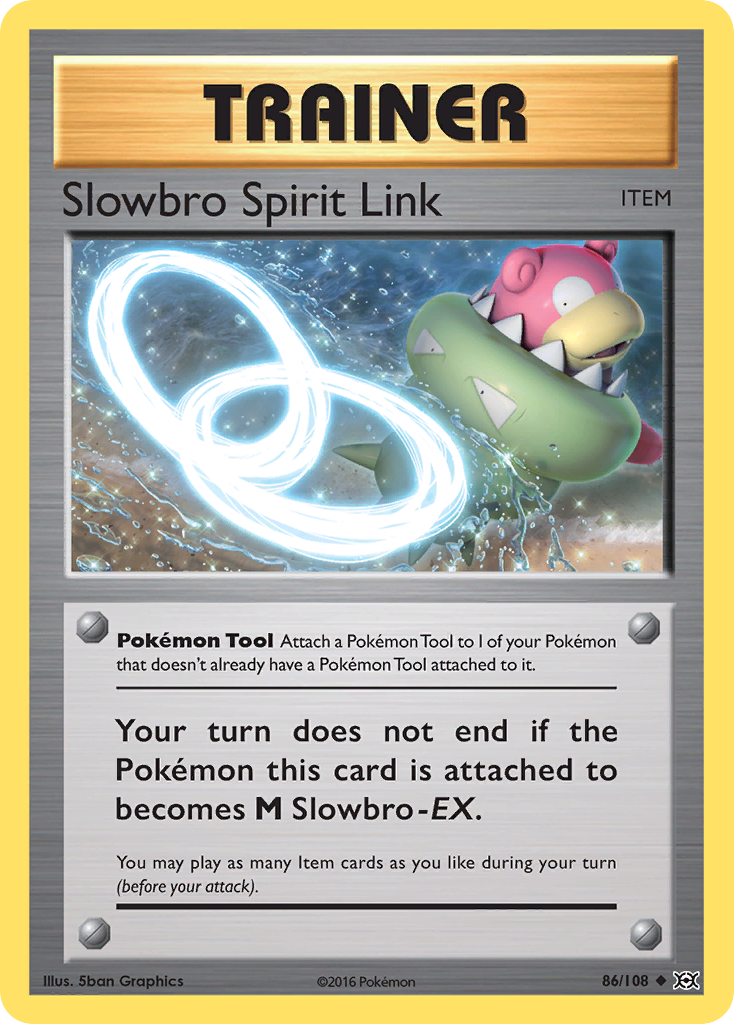 Slowbro Spirit Link (86/108) [XY: Evolutions] | Jack's On Queen