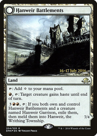 Hanweir Battlements [Eldritch Moon Promos] | Jack's On Queen