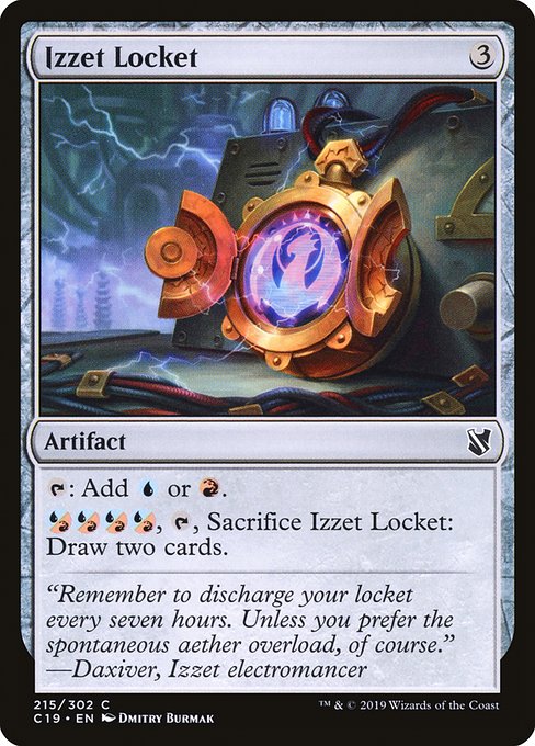 Izzet Locket [Commander 2019] | Jack's On Queen