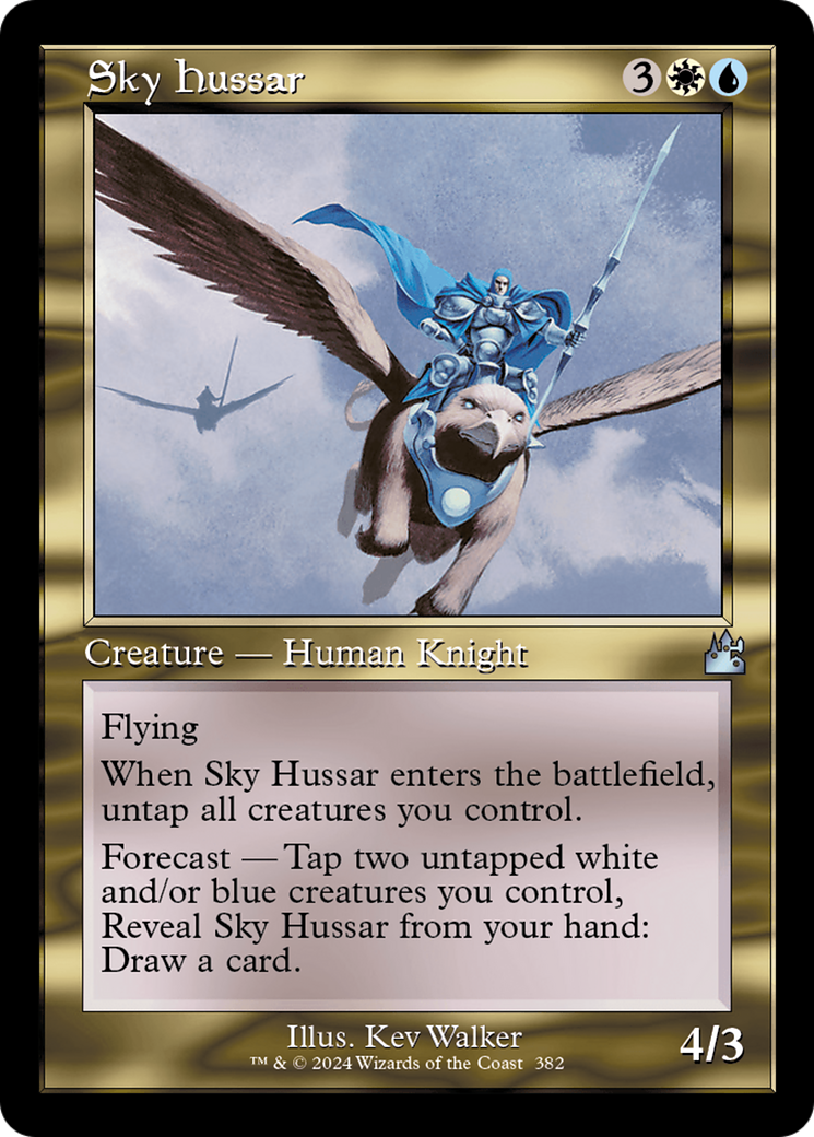 Sky Hussar (Retro Frame) [Ravnica Remastered] | Jack's On Queen