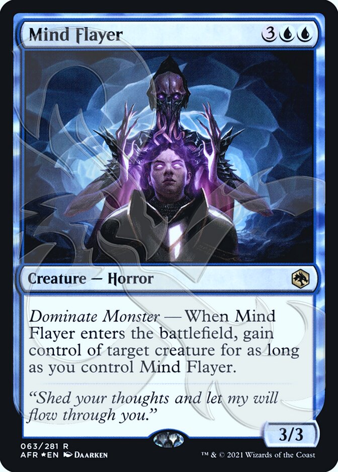 Mind Flayer (Ampersand Promo) [Dungeons & Dragons: Adventures in the Forgotten Realms Promos] | Jack's On Queen