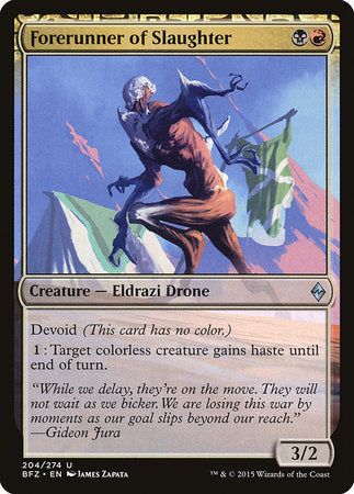 Forerunner of Slaughter [Battle for Zendikar] | Jack's On Queen