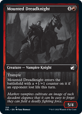 Mounted Dreadknight [Innistrad: Double Feature] | Jack's On Queen