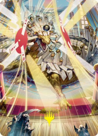 Spirit-Sister's Call Art Card (Gold-Stamped Signature) [Kamigawa: Neon Dynasty Art Series] | Jack's On Queen