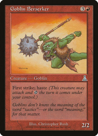 Goblin Berserker [Urza's Destiny] | Jack's On Queen