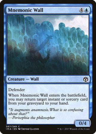 Mnemonic Wall [Iconic Masters] | Jack's On Queen