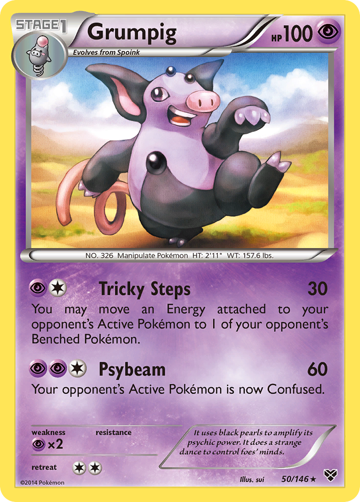 Grumpig (50/146) [XY: Base Set] | Jack's On Queen