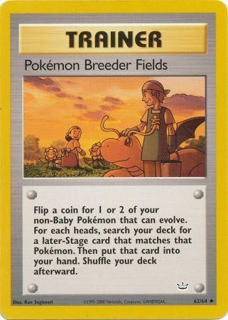 Pokemon Breeder Fields (62/64) [Neo Revelation Unlimited] | Jack's On Queen