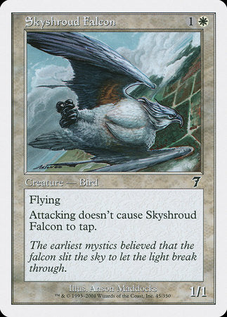 Skyshroud Falcon [Seventh Edition] | Jack's On Queen