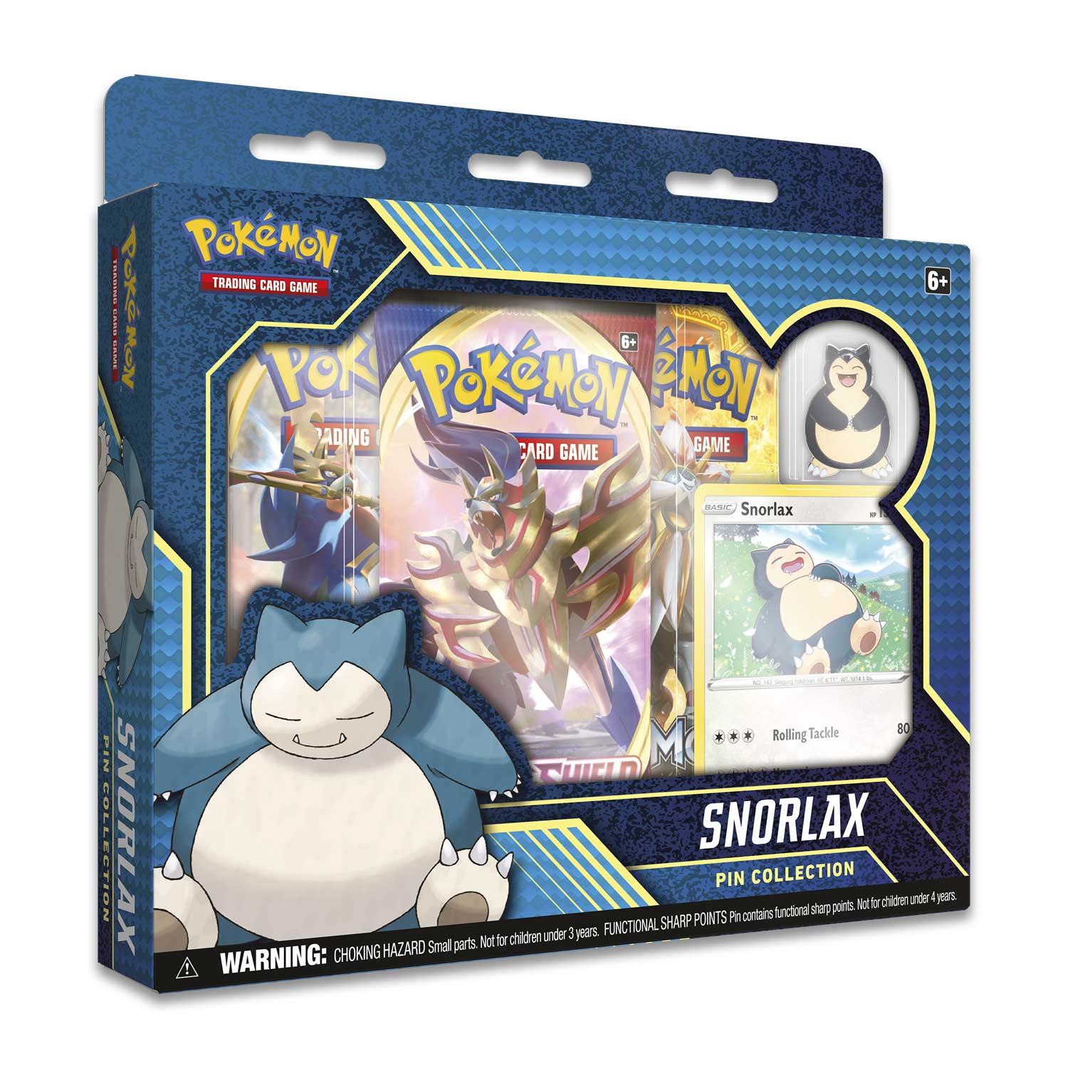Sword & Shield - Pin Collection (Snorlax) | Jack's On Queen