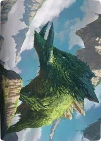 Yasharn, Implacable Earth Art Card [Zendikar Rising Art Series] | Jack's On Queen