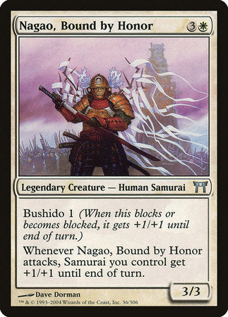 Nagao, Bound by Honor [Champions of Kamigawa] | Jack's On Queen