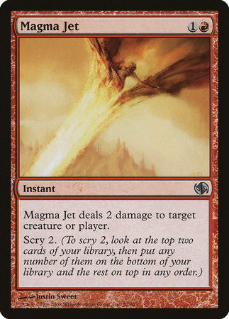 Magma Jet [Duel Decks: Jace vs. Chandra] | Jack's On Queen