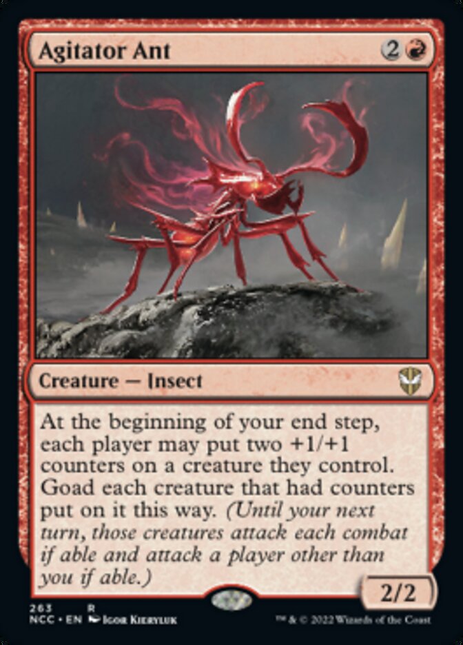 Agitator Ant [Streets of New Capenna Commander] | Jack's On Queen