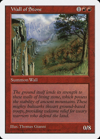 Wall of Stone [Fifth Edition] | Jack's On Queen